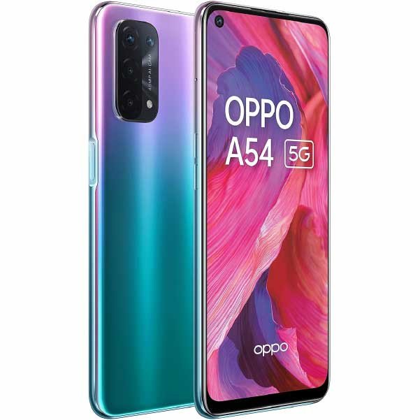 Oppo A54 5G smartphone, available at Mobitel UK